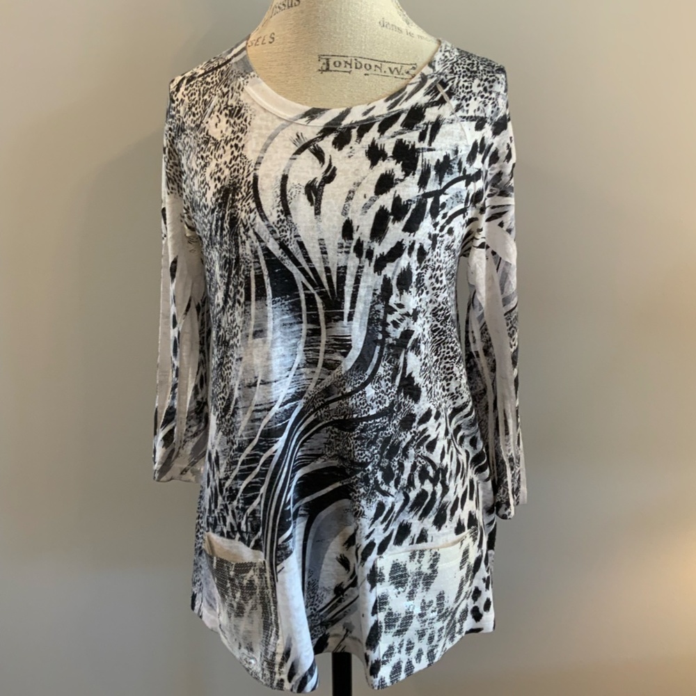 Impulse California, Size S, Made in the USA, fancy pocket tunic - Picture 4 of 6